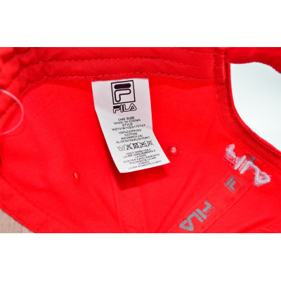 Кепка Flexfit Fila 56-58 см KE K1907-19 Червона