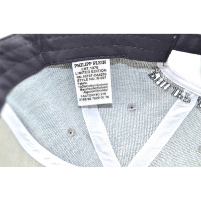 Кепка 47Brand Philipp Plein 56-59 см KE K1907-40 Світло-Сіра