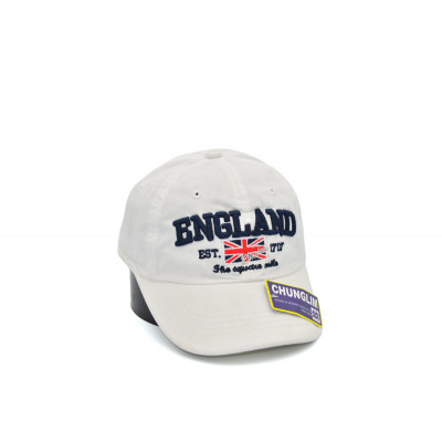 Бейсболка Chung Lim England 56-58 см KE K1907-248 Біла