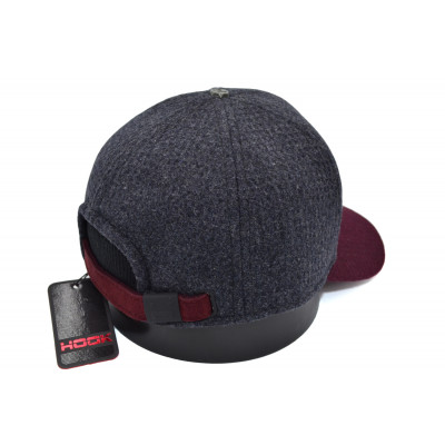 Кепка Hook S (56-57) M(58-59) L(60-61) см KE K1907-82 Сіро-Бордова
