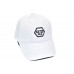 Кепка 47Brand Philipp Plein 56-59 см KE K1907-33 Біла