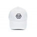 Кепка 47Brand Philipp Plein 56-59 см KE K1907-33 Біла