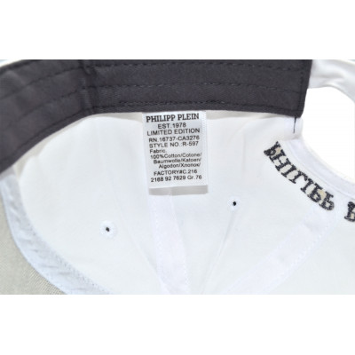 Кепка 47Brand Philipp Plein 56-59 см KE K1907-33 Біла