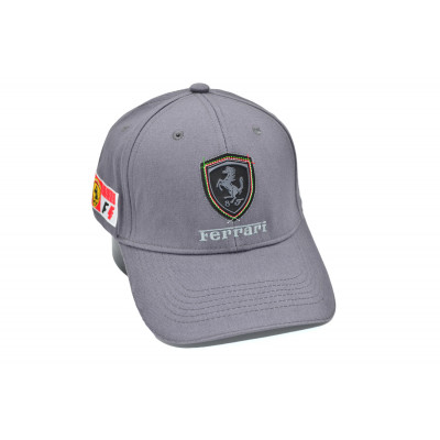 Кепка Sport Line Ferrari 56-59 см KE K1907-116 Сіра