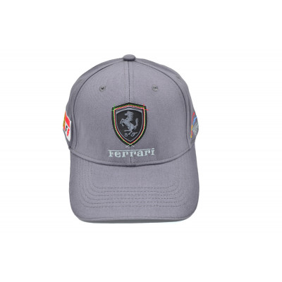 Кепка Sport Line Ferrari 56-59 см KE K1907-116 Сіра