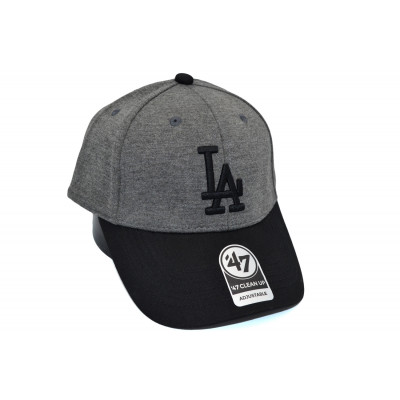 Кепка MBL LA Dodgers 56-59 см KE K1907-223 Темно-сіра