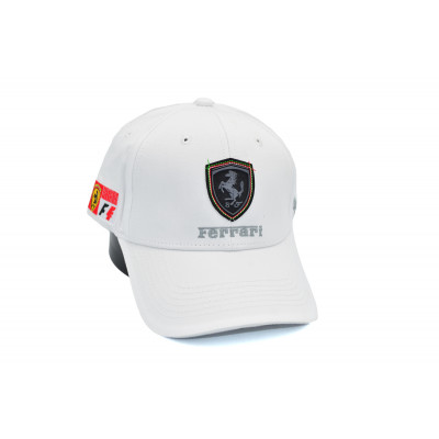 Кепка Sport Line Ferrari 56-59 см KE K1907-178 Біла