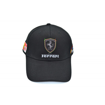Кепка Sport Line Ferrari 56-59 см KE K1907-179 Чорна