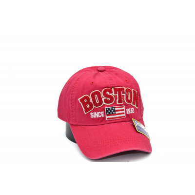 Бейсболка Chung Lim Boston 56-58 см KE K1907-245 Червона