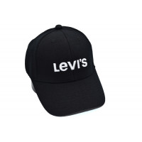 Кепка без регулятора (фулка) Classic Levi's 55-57 см KE F2001-1 Чорна