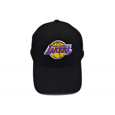 Кепка без регулятора (фулка) Flexfit LA Lakers 56-58 см KE F1901-131 Чорна