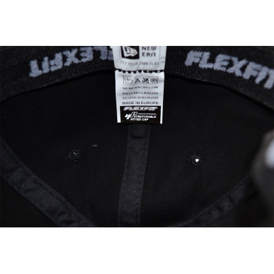 Кепка без регулятора (фулка) Flexfit LA Lakers 56-58 см KE F1901-131 Чорна