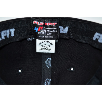 Кепка без регулятора (фулка) Flexfit Paul & Shark 55-57 см KE F1901-141 Чорна