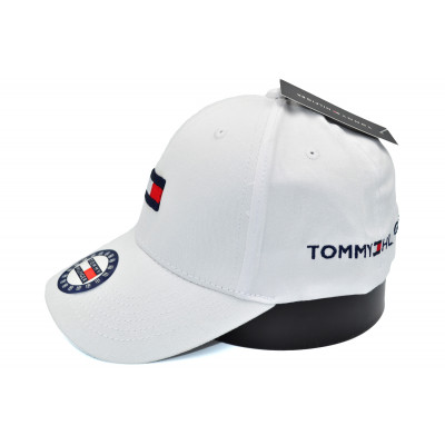 Кепка без регулятора (фулка) Classic Tommy Hilfiger 55-56, 56-58 см KE F1901-161 Біла