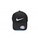 Кепка без регулятора (фулка) Flexfit Nike 56-58 см KE F1901-1 Чорна