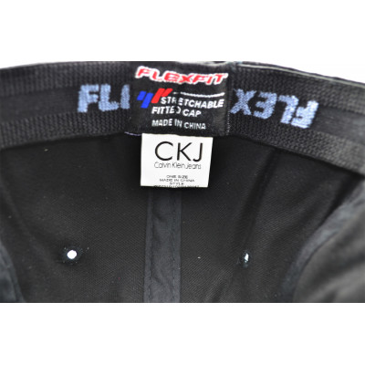 Кепка без регулятора (фулка) Flexfit Calvin Klein 56-58 см KE F1901-42 Чорна