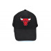 Кепка без регулятора (фулка) Flexfit Chicago Bulls 56-58 см KE F1901-62 Чорна