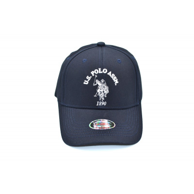 Кепка без регулятора (фулка) Classic U.S. Polo Assn. 55-57, 57-59 см KE F1901-92 Темно-синя