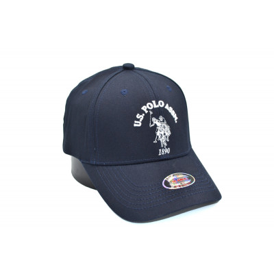 Кепка без регулятора (фулка) Classic U.S. Polo Assn. 55-57, 57-59 см KE F1901-92 Темно-синя