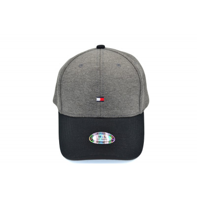 Кепка без регулятора (фулка) Classic Tommy Hilfiger 55-57, 57-59 см KE F1901-112 Темно-сіра