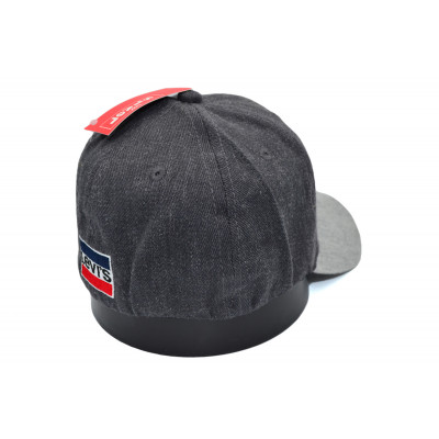Кепка без регулятора (фулка) Classic Levi's 55-57 см KE F2001-2 Темно-сіра