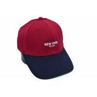 Кепка без регулятора (фулка) NB16 New York Active 55-57 см KE F2001-12 Бордова