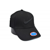 Кепка без регулятора (фулка) Classic Nike 55-56, 56-57, 57-58, 58-59 см KE F1901-152 Чорна