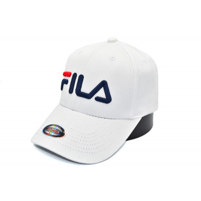 Кепка без регулятора (фулка) Classic Fila 55-56, 56-57 см KE F1901-182 Біла