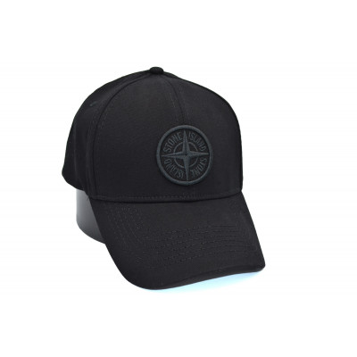 Кепка без регулятора (фулка) Flexfit Stone Island 56-58 см KE F1901-63 Чорна