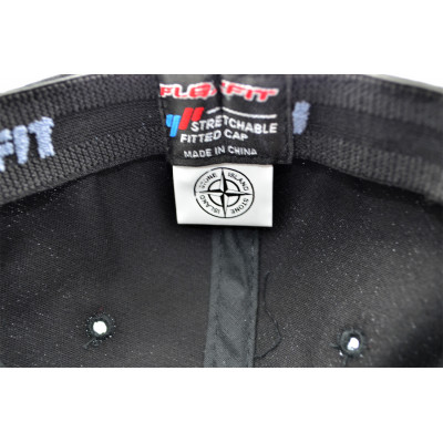 Кепка без регулятора (фулка) Flexfit Stone Island 56-58 см KE F1901-63 Чорна