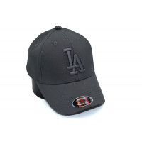 Кепка без регулятора (фулка) Classic LA Dodgers 55-57, 56-58 см KE F1901-73 Сіра