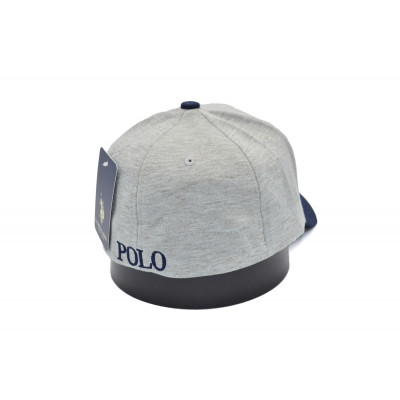 Кепка без регулятора (фулка) Classic U.S. Polo Assn. 55-57, 57-59 см KE F1901-93 Світло-сіра