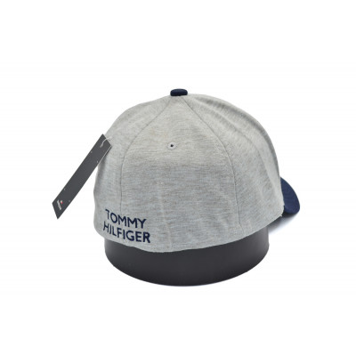 Кепка без регулятора (фулка) Classic Tommy Hilfiger 55-57, 57-59 см KE F1901-113 Світло-сіра
