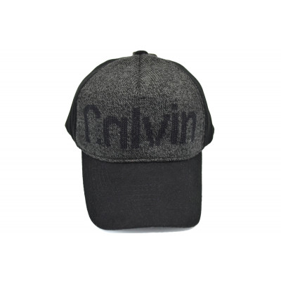 Кепка без регулятора (фулка) Flexfit Calvin Klein 56-58 см KE F1901-143 Темно-сіра