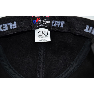 Кепка без регулятора (фулка) Flexfit Calvin Klein 56-58 см KE F1901-143 Темно-сіра