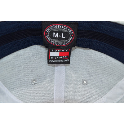 Кепка без регулятора (фулка) Classic Tommy Hilfiger 55-56, 56-58 см KE F1901-163 Світло-сіра