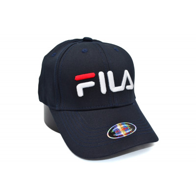 Кепка без регулятора (фулка) Classic Fila 55-56, 56-57 см KE F1901-183 Темно-синя