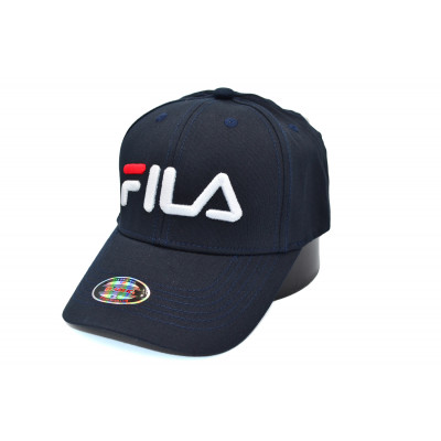 Кепка без регулятора (фулка) Classic Fila 55-56, 56-57 см KE F1901-183 Темно-синя