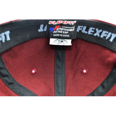 Кепка без регулятора (фулка) Flexfit Napapijri 56-58 см KE F1901-3 Бордова