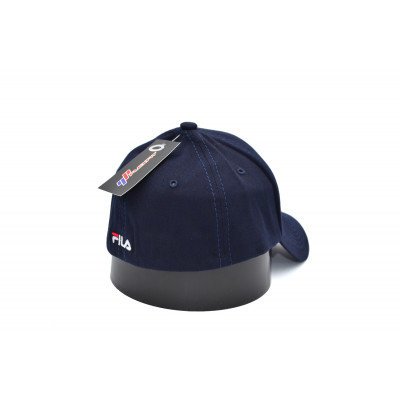 Кепка без регулятора (фулка) Flexfit Fila 56-58 см KE F1901-13 Темно-синя