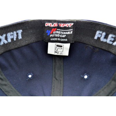 Кепка без регулятора (фулка) Flexfit Fila 56-58 см KE F1901-13 Темно-синя