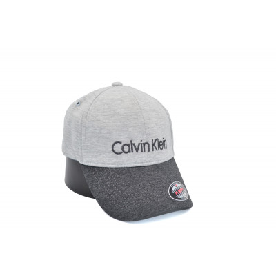 Кепка без регулятора (фулка) Flexfit Calvin Klein 56-58 см KE F1901-44 Світло-сіра
