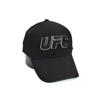 Кепка без регулятора (фулка) Flexfit UFC 56-58 см KE F1901-64 Чорна