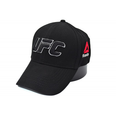 Кепка без регулятора (фулка) Flexfit UFC 56-58 см KE F1901-64 Чорна