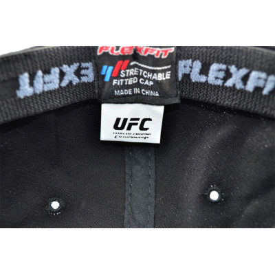 Кепка без регулятора (фулка) Flexfit UFC 56-58 см KE F1901-64 Чорна