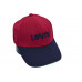 Кепка без регулятора (фулка) Classic Levi's 55-57 см KE F2001-4 Бордова