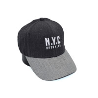 Кепка без регулятора (фулка) NB16 N.Y.C. Brooklyn 55-57 см KE F2001-14 Темно-сіра