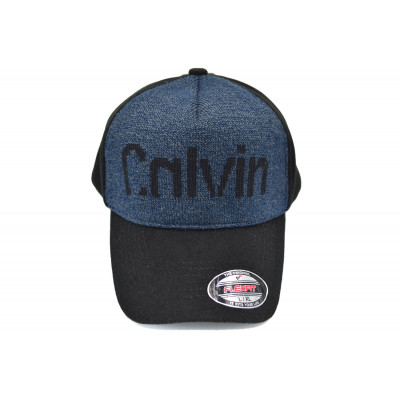 Кепка без регулятора (фулка) Flexfit Calvin Klein 56-58 см KE F1901-144 Темно-синя