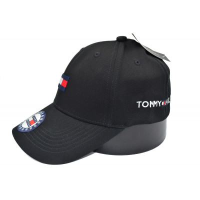 Кепка без регулятора (фулка) Classic Tommy Hilfiger 55-56, 56-58 см KE F1901-164 Чорна