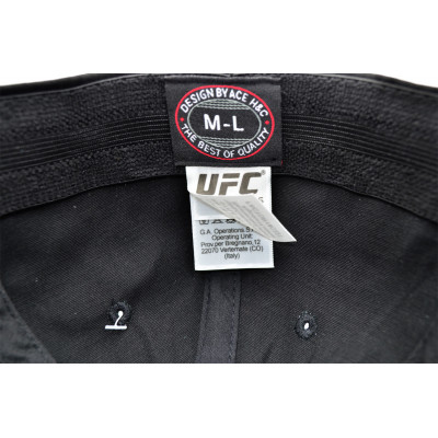Кепка без регулятора (фулка) Classic UFC 56-57 см KE F1901-174 Чорна